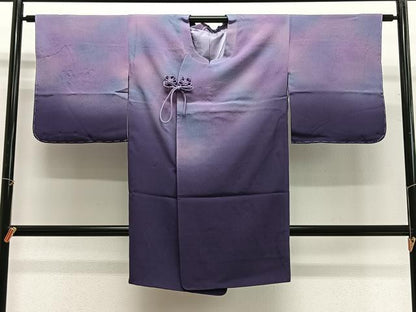 平和屋着物∞道中着　霞文　暈し染め　鬼しぼ縮緬　やまと誂製　正絹　逸品　未使用　CABG3886ua
