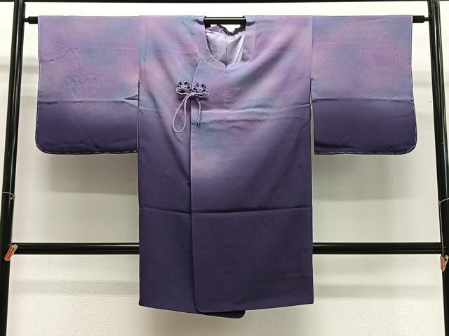 平和屋着物∞道中着　霞文　暈し染め　鬼しぼ縮緬　やまと誂製　正絹　逸品　未使用　CABG3886ua