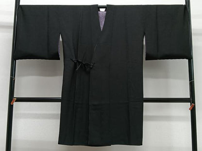 平和屋着物∞道中着　リバーシブル　霞文　暈し染め　ロング丈　正絹　逸品　未使用　CABG3887ua