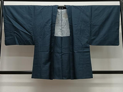 平和屋着物＃男性 羽織 紬地 100亀甲 総詰め 正絹 逸品 CABG3987ua