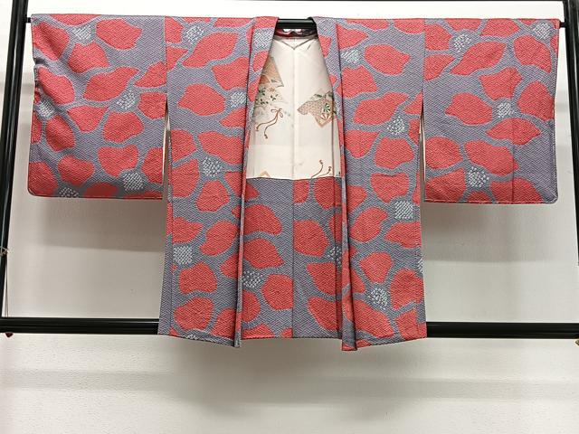 平和屋着物＃羽織 絞り 石畳文 正絹 逸品 未使用 CABG3990ua
