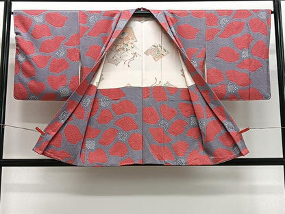 平和屋着物＃羽織 絞り 石畳文 正絹 逸品 未使用 CABG3990ua