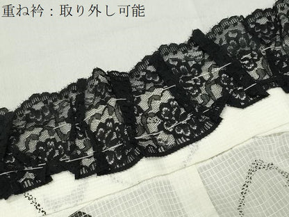 平和屋着物∴夏物　綿紅梅　浴衣　菊唐草文　綿　逸品　CABG4001gh