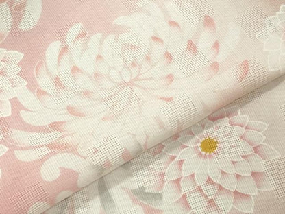 平和屋着物∴夏物 浴衣 菊間道 暈し染め 綿麻 逸品 CABG4026gh