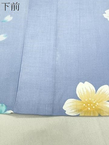 平和屋着物∴夏物 ファッションブランド hiromichi nakano ヒロミチナカノ 浴衣 舞桜文 暈し染め 綿 逸品 CABG4035gh