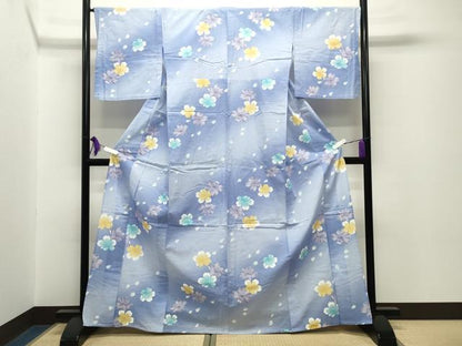 平和屋着物∴夏物 ファッションブランド hiromichi nakano ヒロミチナカノ 浴衣 舞桜文 暈し染め 綿 逸品 CABG4035gh