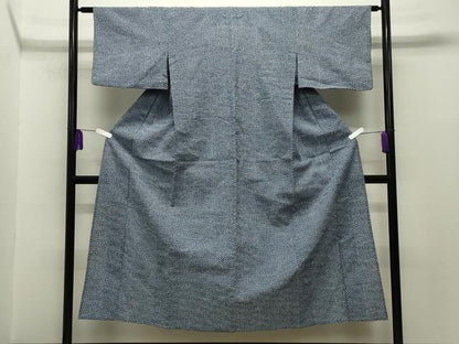 平和屋着物∴夏物 浴衣 吉祥文 綿 逸品 CABG4064gh