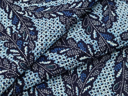 平和屋着物∴夏物 浴衣 草木文 綿 逸品 CABG4088gh