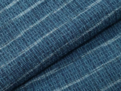 平和屋着物∴夏物　浴衣　しじら織　横段文　綿　逸品　CABG4131gh
