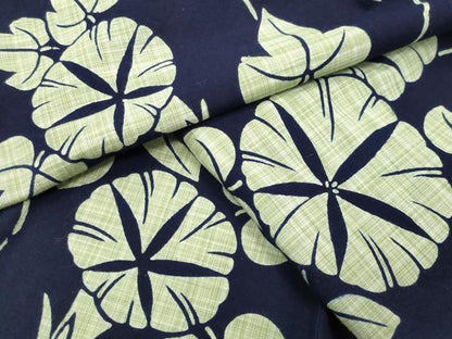 平和屋着物∴夏物 浴衣 朝顔 綿 逸品 CABG4138gh