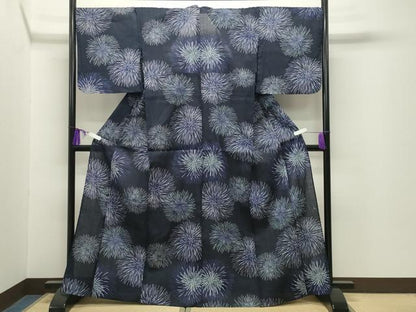 平和屋着物∴夏物 浴衣 花火 綿 逸品 CABG4155gh