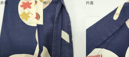 平和屋着物∴夏物 夢工房 浴衣 団扇 スイカ 団子 氷 綿 逸品 CABG4158gh