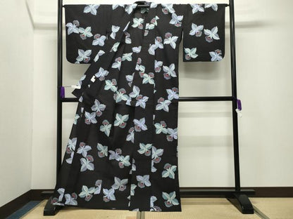 平和屋着物∴夏物 浴衣 カトレア 綿 逸品 CABG4175gh