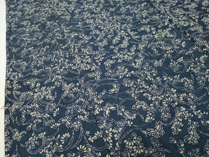 平和屋着物∴夏物　浴衣　舞蝶花文　綿　逸品　CABG4178gh