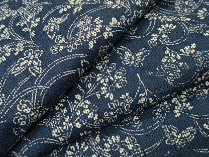 平和屋着物∴夏物　浴衣　舞蝶花文　綿　逸品　CABG4178gh