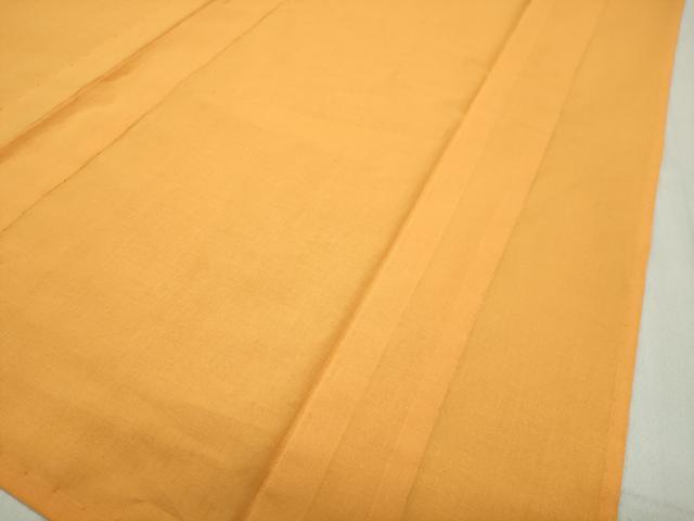 平和屋着物∴夏物 浴衣・小紋兼用 片身替わり 常磐緑色×金茶色 綿 逸品 CABG4182gh