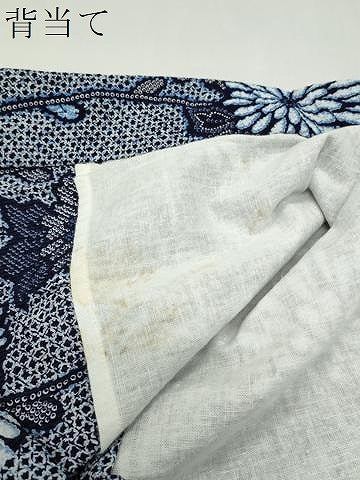 平和屋着物∴夏物 浴衣 草花文 綿 逸品 CABG4199gh
