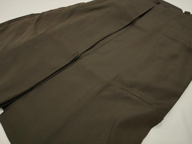 平和屋着物■男性　行灯袴　縞　正絹　逸品　CABG4231gh