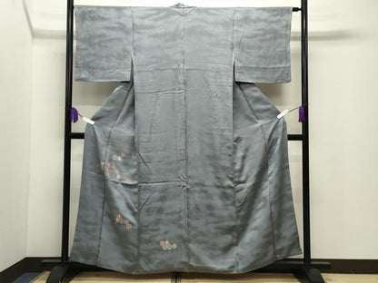 平和屋着物■色留訪問着　総刺繍　駒刺繍　亀甲花文　松坂屋扱い　正絹　逸品　CABG4248gh