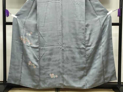 平和屋着物■色留訪問着　総刺繍　駒刺繍　亀甲花文　松坂屋扱い　正絹　逸品　CABG4248gh