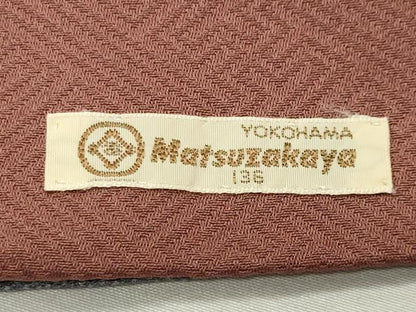 平和屋着物■色留訪問着　総刺繍　駒刺繍　亀甲花文　松坂屋扱い　正絹　逸品　CABG4248gh