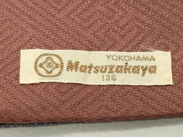 平和屋着物■色留訪問着　総刺繍　駒刺繍　亀甲花文　松坂屋扱い　正絹　逸品　CABG4248gh
