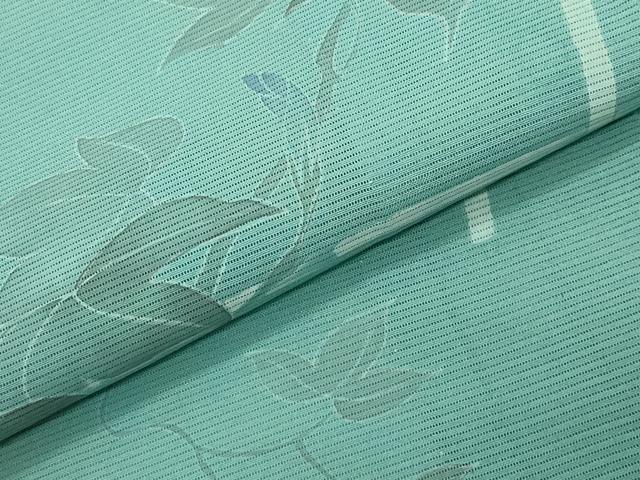 平和屋着物＊夏物　訪問着　絽　朝顔　正絹　逸品　CABG4266gh