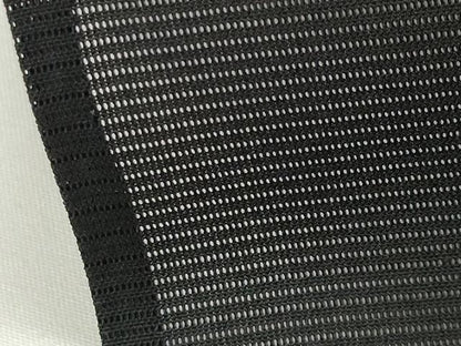 平和屋着物＊夏物　訪問着　絽　梅笹文　黒地　正絹　逸品　CABG4267gh