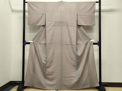 平和屋着物＊夏物　洗える最高級着物　＜英＞はなぶさ謹製　江戸小紋　絽　鮫小紋柄　CABG4280gh