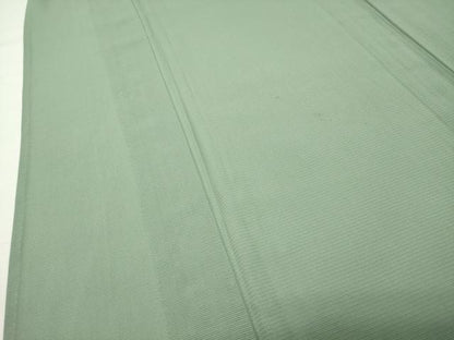 平和屋着物＊夏物　色無地　絽　若葉色　正絹　逸品　CABG4281gh