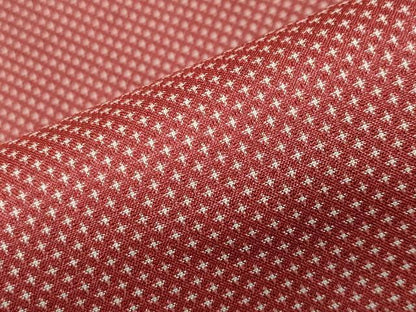 平和屋着物■菊雅紬 十字絣文様 証紙付き 正絹 逸品 未使用 CABG4309gh