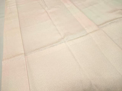 平和屋着物■長襦袢　無双仕立て　舞花地紋　暈し染め　半衿刺繍　正絹　逸品　CABG4324gh