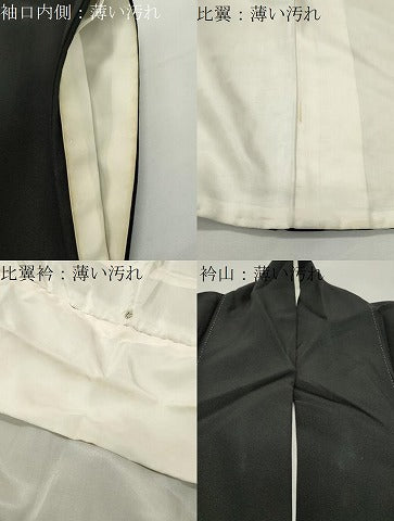 平和屋着物■豪華黒留袖　作家物　葵祭　暈し染め　金彩　正絹　逸品　CABG4327gh