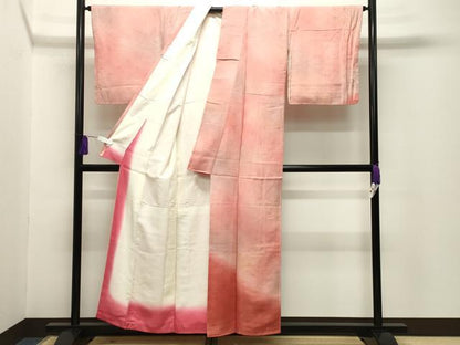平和屋着物■色留訪問着　青海波花文　暈し染め　正絹　逸品　未使用　CABG4343gh