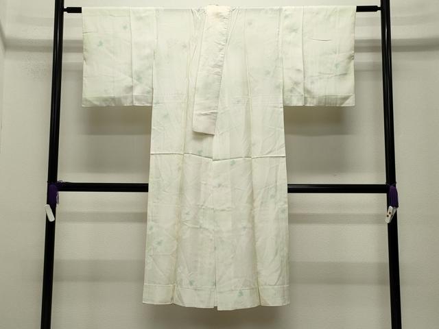 平和屋着物■長襦袢　無双仕立て　枝葉地紋　暈し染め　正絹　逸品　CABG4356gh