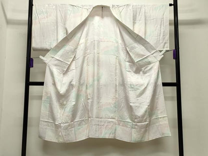 平和屋着物■長襦袢 無双仕立て 辻が花地紋 暈し染め 正絹 逸品 CABG4357gh