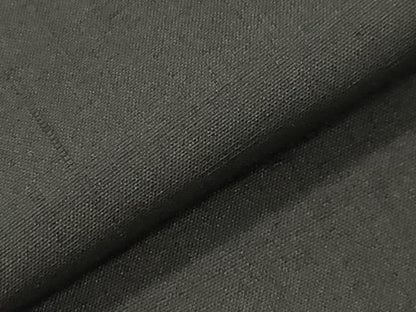 平和屋着物●男性　黒紋付　紬地　正絹　逸品　CABG4362gh