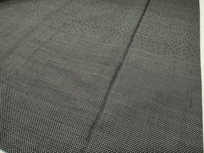 平和屋着物●日本工芸会正会員　林宗平　塩沢紬　絣の里　証紙付き　正絹　逸品　CABG4384gh