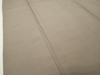平和屋着物●上質な小紋　縞　正絹　逸品　CABG4391gh