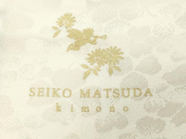 平和屋着物●松田聖子　SEIKOMATSUDA　振袖　刺繍　薔薇　暈し染め　金銀彩　正絹　逸品　CABG4393gh
