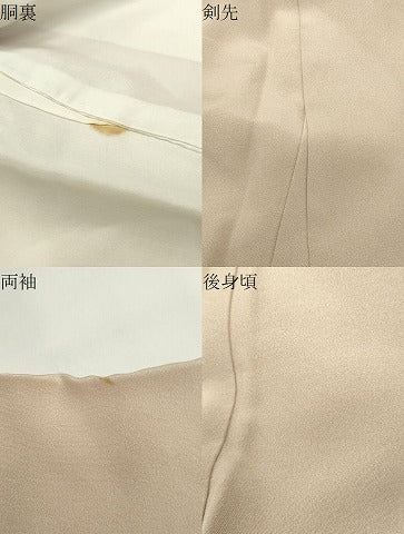 平和屋着物●本加賀友禅作家　直江良三　色留袖　風景花文　正絹　逸品　CABG4396gh