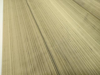 平和屋着物●上質な紬　縞　正絹　逸品　CABG4400gh