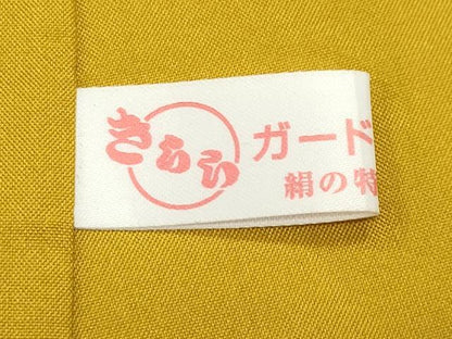 平和屋着物●上質な紬　縞　正絹　逸品　CABG4400gh