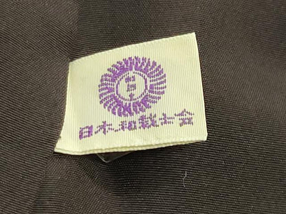 平和屋着物●上質な紬　赤墨色　正絹　逸品　CABG4405gh
