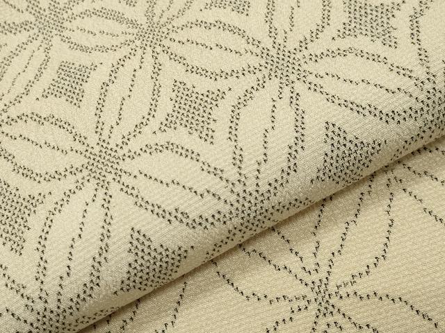 平和屋着物●訪問着　本塩沢　七宝文　正絹　逸品　CABG4420gh