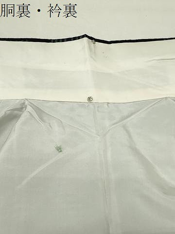 平和屋着物●上質な紬　亀甲文　反端付き　正絹　逸品　CABG4424gh