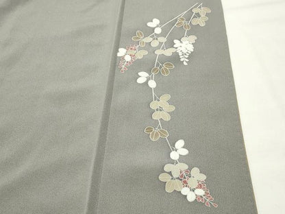 平和屋着物●訪問着　萩文　暈し染め　金彩　正絹　逸品　CABG4432gh