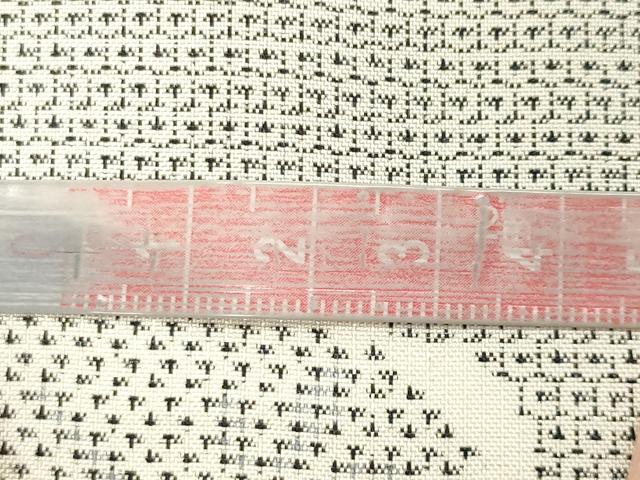 平和屋着物●本場大島紬　白大島　120亀甲　色紙重ね風景文　正絹　逸品　CABG4437gh