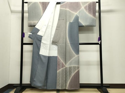 平和屋着物●訪問着　吉祥文　暈し染め　正絹　逸品　CABG4440gh
