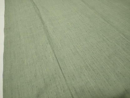 平和屋着物●結城紬　霞文　柳色　正絹　逸品　CABG4441gh